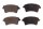 BREMSBELAGSATZ VA. MB. CITAN/RENAILT KANGOO